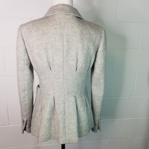 J Crew Collection Winterlude gray blazer new 4 - Picture 10 of 10